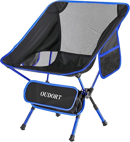 Oudort Tragbarer Campingstuhl, Ultraleicht Tragbar Leicht