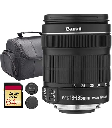 Amazon.com : Canon EF-S 18-135mm f/3.5-5.6 is STM Lens | Versatile
