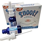 Snoot! Nasal Cleanser Strong Formula 2 Pack+2 Blue Nasal Sprayers