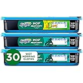 Swiffer Heavy Duty Mop Wet Multi-Surface Cloth Refills for Floor Mopping and Cleaning, Gain and Unstopables Scents, 30 count