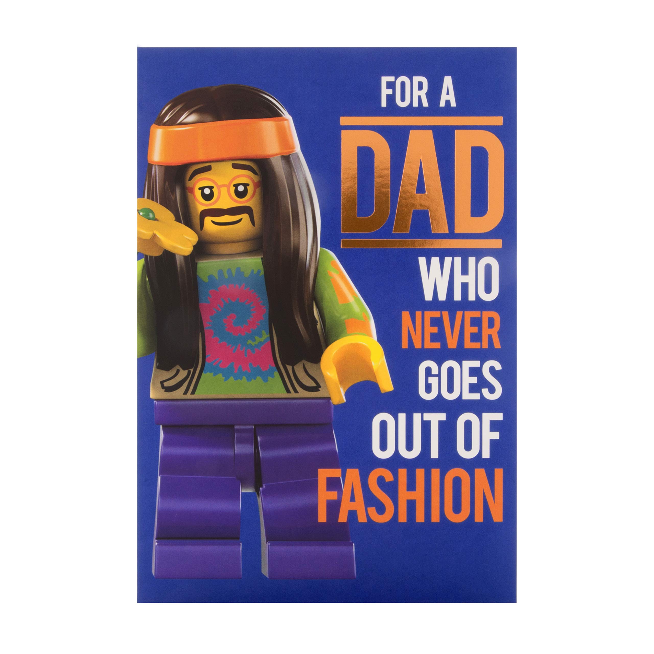 Hallmark Birthday Card for Dad - Lego Character Design