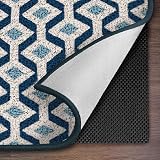 fowong Anti Slip Rug Underlay 150x100 cm Thickened Non-Slip Mat Black view 3