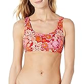 Amazon Essentials Women's Scoop Neck Swim Crop Top