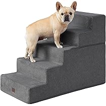 Aquamana　dog stairs Amazon.com : Dog Stairs Ramp for Bed 19.7
