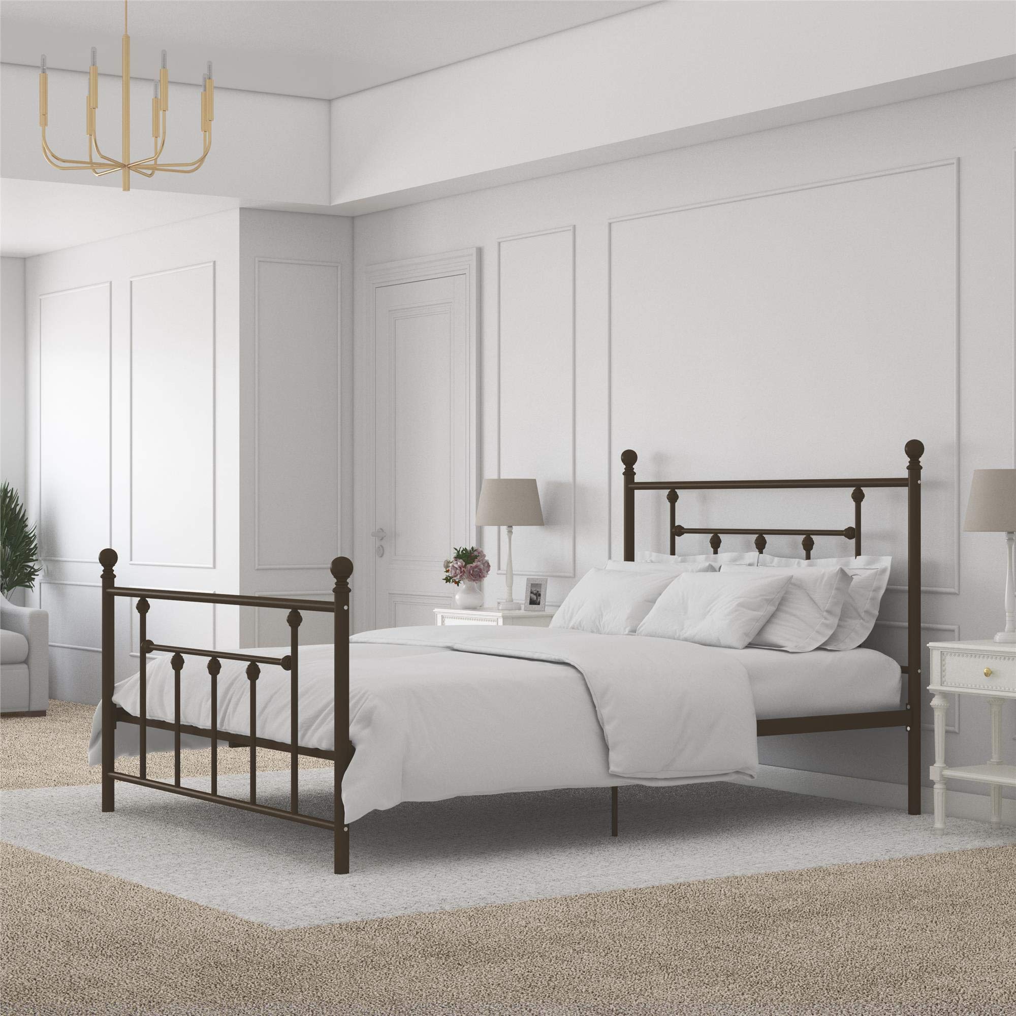DHP Manila Metal Bed Bronze King