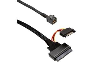 IO Crest U.2 (Sff-8639) NVMe PCIe to Mini SAS (Sff-8643) SSD Cable Components Other SI-CAB40120