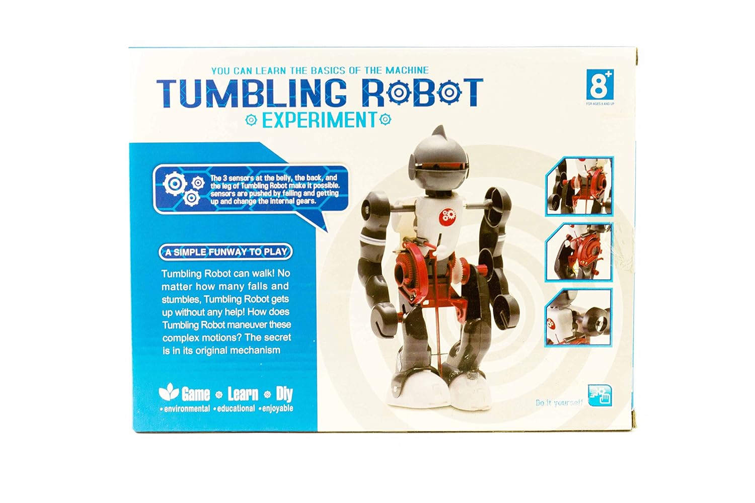 tumbling robot experiment