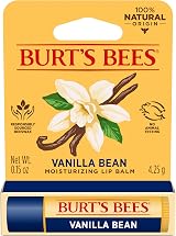 Burt's Bees Vanilla Bean Lip Balm 4.25g Moisturising Lip Balm