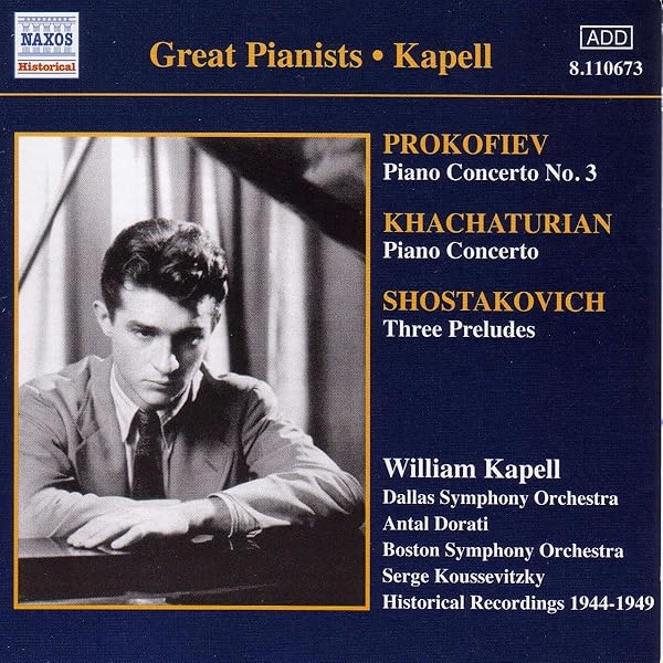 William Kapell - William Kapell Edition - Amazon.com Music