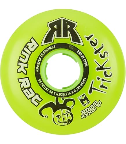 Amazon.com: Rink Rat Single Wheel 76mm 76a Trickster Green