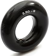 NANDEYIBI Inner Tube 3.50-8 Bent Valve 8 Inch Wheelbarrow Tire view 2