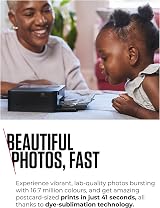 Canon SELPHY CP1500 Portable Photo Printer White Bluetooth Wireless 54 Sheets view 3