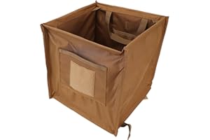 33L Arborist Throw Line Storage Cube, Collapsible Throw Line Storage Basket, Tree Cutting Equipment Throwline Box - Outdoor L