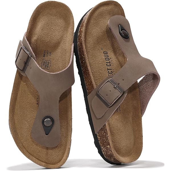 Amazon.com | Birkenstock Unisex Arizona Dark Brown Leather  display picture 1