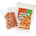 Thai Sea food Banana shrimp Dried shrimp Seafood grade A for Cooking & Snack umami taste For Thai food menu 100 g.