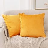 Deconovo Set of 2 Cushion Covers 50x50 Velour Soft Breathable Velvet