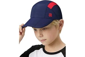 GADIEMKENSD Kids Hat, Foldable Toddler Baseball Cap, UPF50+ Sun Protection, Lightweight and Breathable, Quick Drying