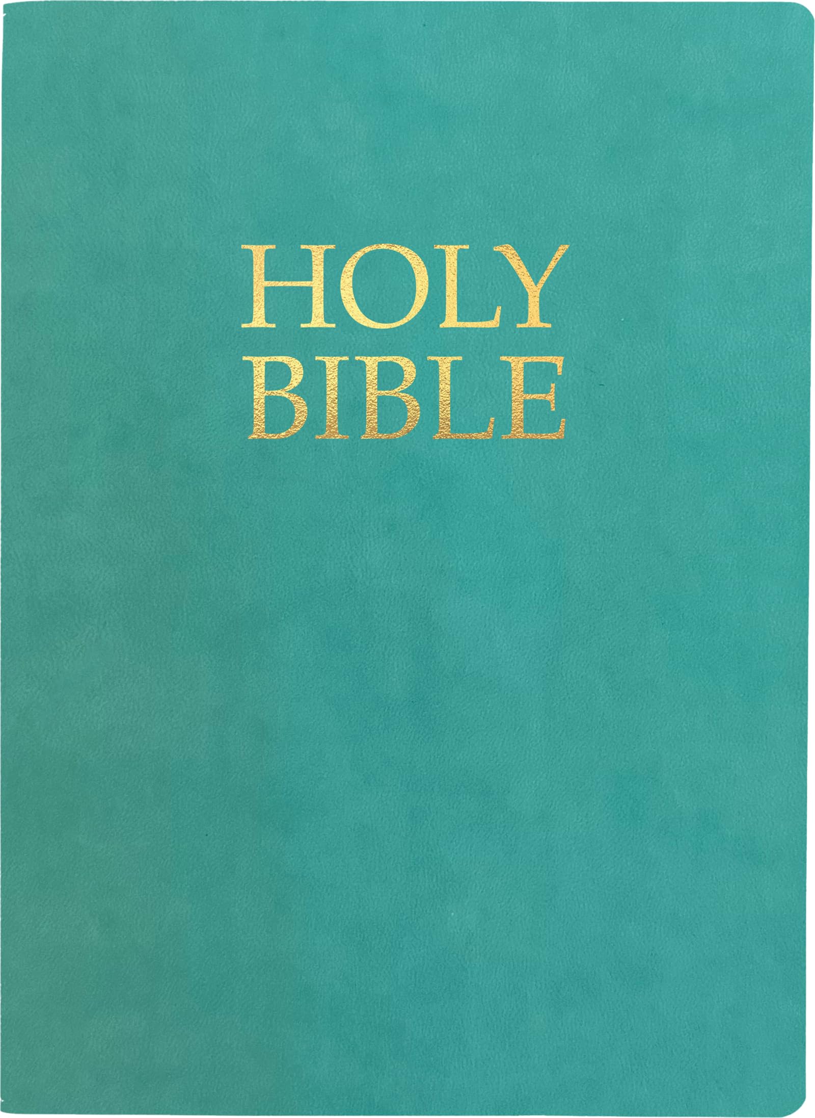 KJVER Holy Bible, Large Print, Coastal Blue Ultrasoft: (King James Version Easy Read, Teal, Red Letter) Image