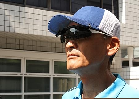 Amazon Co Jp Eschenbach 偏光サングラス キャップ クリップ サンシェード 帽子につけるサングラス グレー 2997 カメラ
