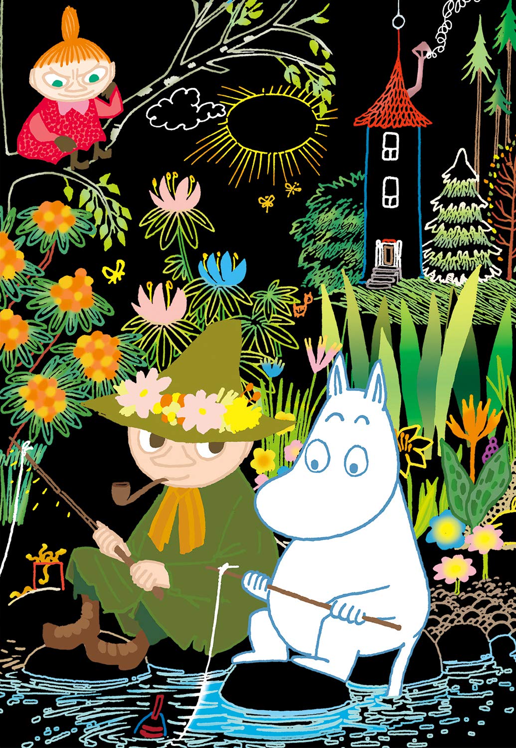 ｍｏｏｍｉｎ ムーミン谷 ポストカード 大人のためのヒーリングスクラッチアート アイソトープ 本 通販 Amazon
