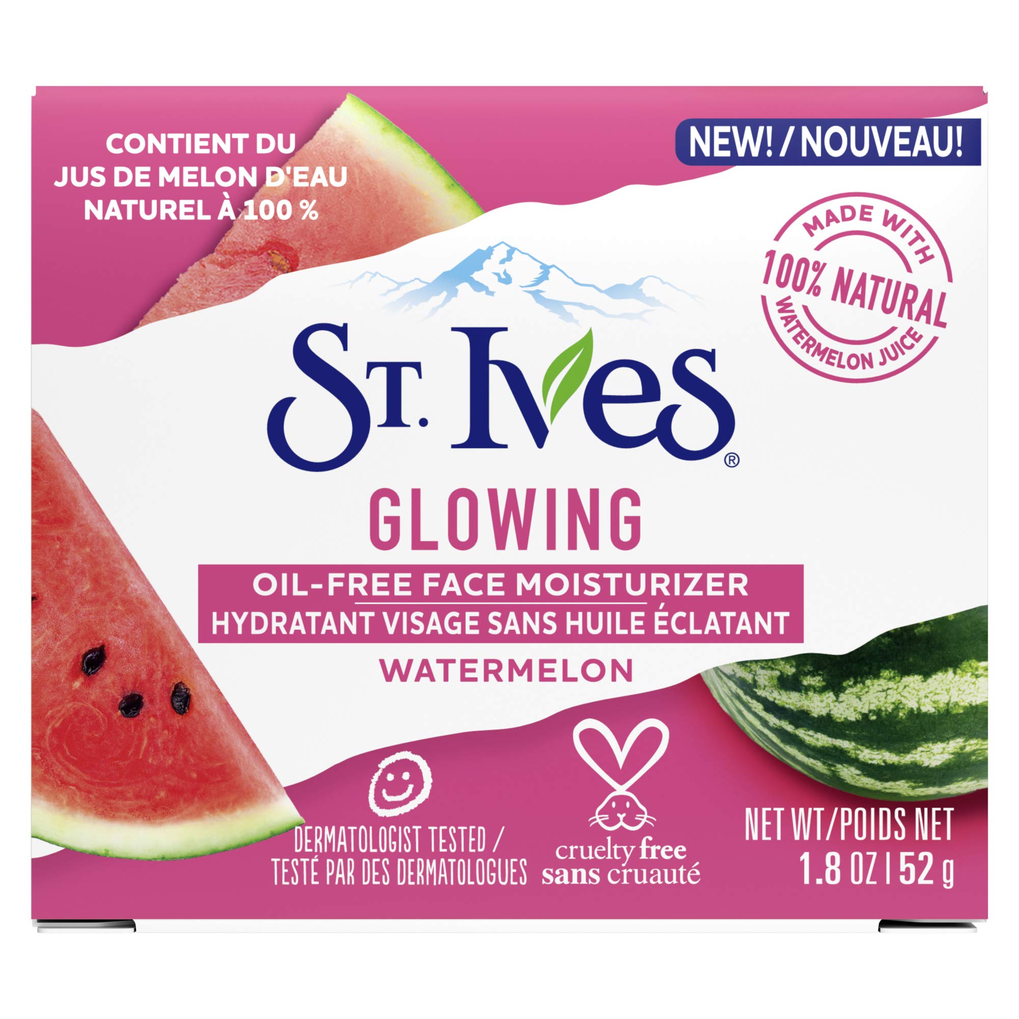 st ives glowing watermelon moisturizer reviews