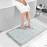 Yimobra Luxury Bathroom Rugs, Fluffy Bath Mats, Non