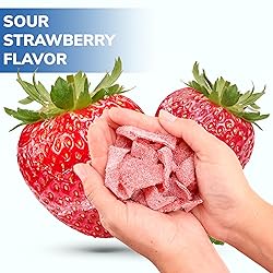 Sour Belts Candy Bulk - Strawberry Candy Strips