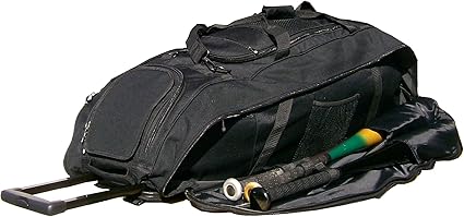 softball catchers bag with wheels