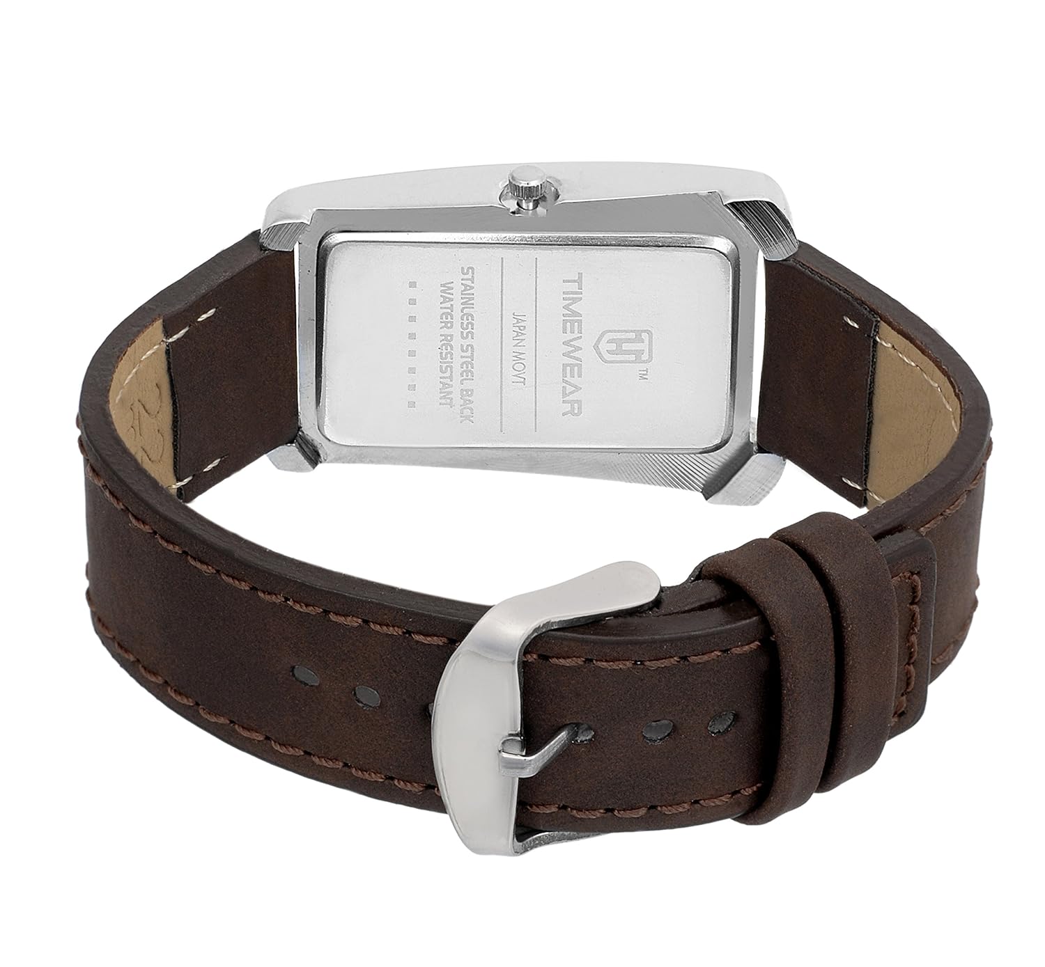 timewear analog brown dial unisex couple watch - 908bdtcouple