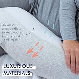 PurFlo Breathe Pregnancy Pillow | Fully Breathable Maternity Support view 2