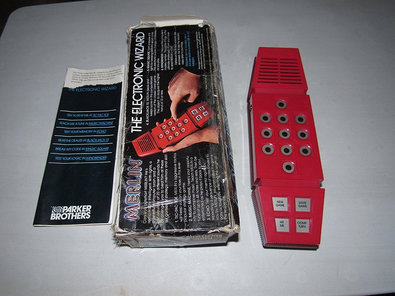 merlin handheld game