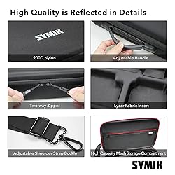 SYMIK Carrying Case for Insta360 X5 X4, Anti-Water