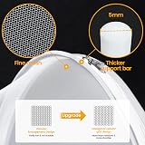 Orzbow Mosquito Net for Cot Universal Crib Canopy with Side Pocket White view 6