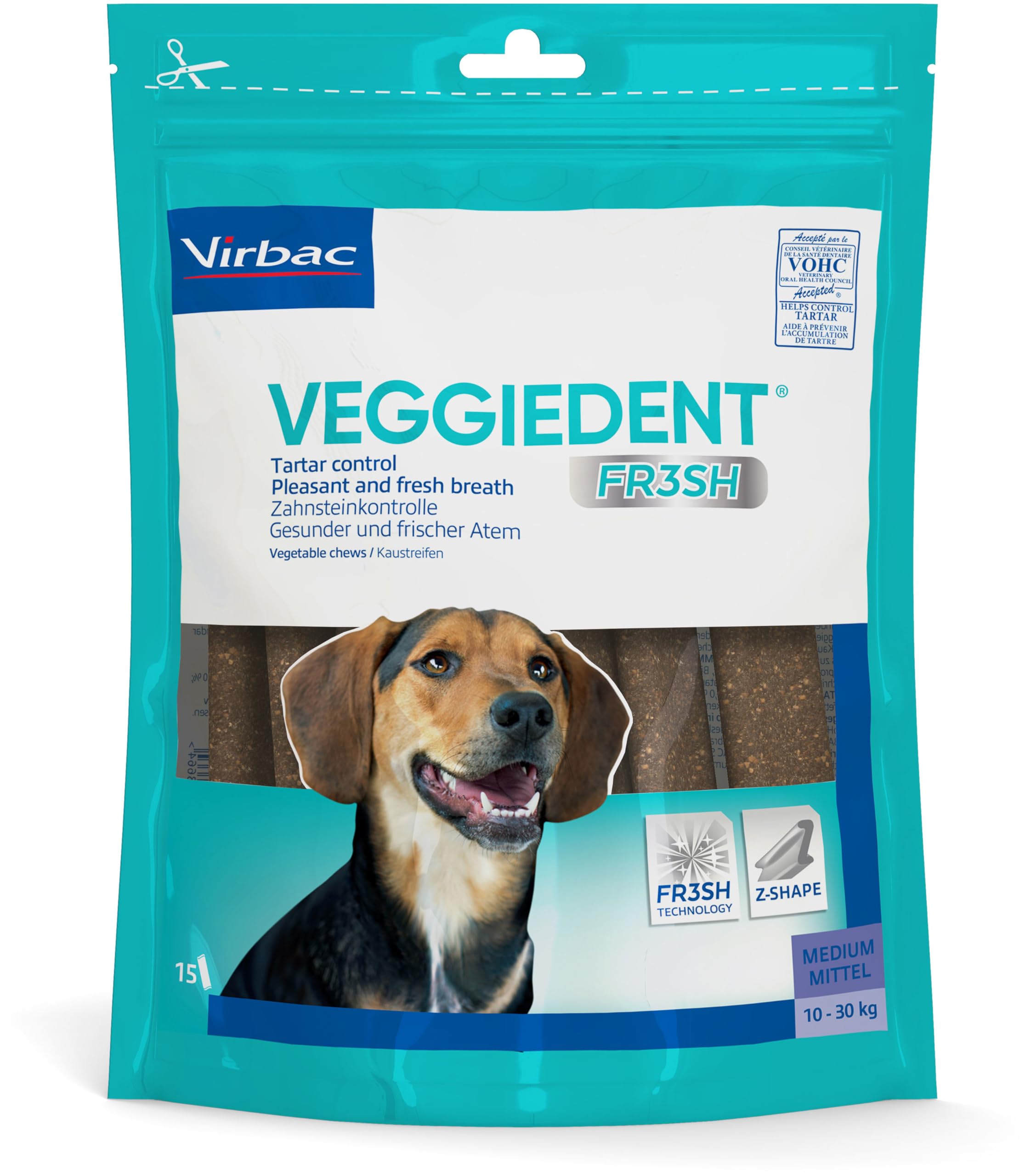 Veggie Dent CET Chews For Dogs (Size: Medium 10-30Kg)