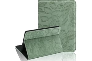 PIBIBROTY Kindle Paperwhite Case 6” (5th/6th/7th Gen, 2012–2017) – PU Leather Smart Cover with Hand Strap, Stand, Auto Sleep/Wake, Floral Design （2022-2017 Paperwhite (7th/6th/5th) 6"）