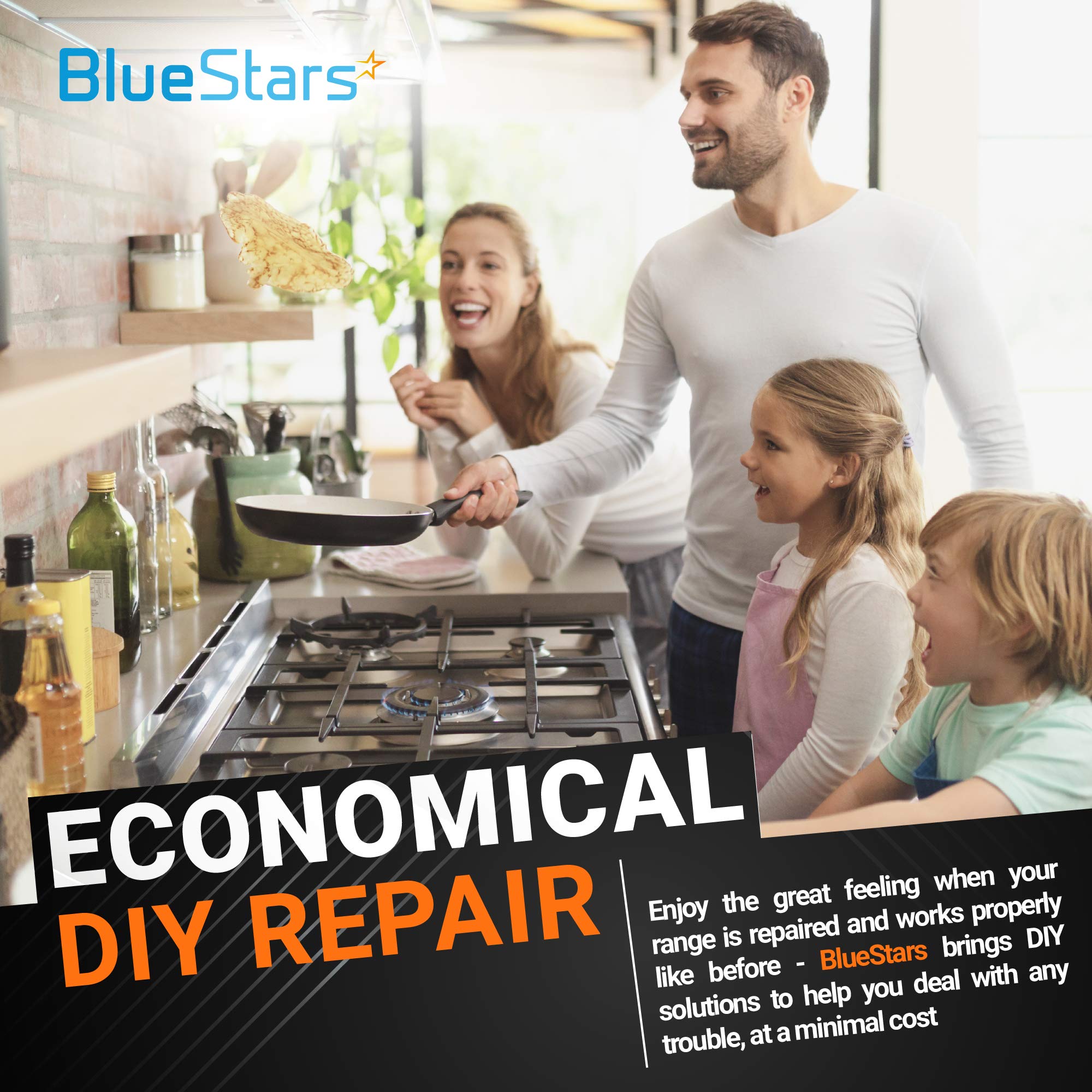 BlueStars Ultra Durable 00618112 00637940 Rubber Grate Feet Replacement Part by BlueStars - Compatible with Thermador & Bosch Range Cooktop - Replaces 1999626 617174 618112 PS3478553 - PACK OF 20