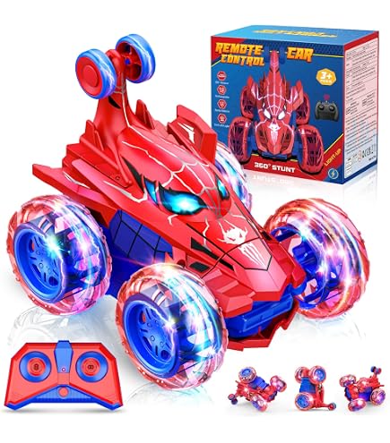 NHO Unicorn RC Stunt Car - 360° Flips, LED Lights, 2.4GHz Remote, Rechargeable | Gift For Girls & Kids - View #7
