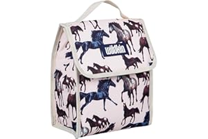 Wildkin Kids Insulated Lunch Bag – Reusable, Ideal for Hot/Cold Snacks, School & Travel - Horse Dreams