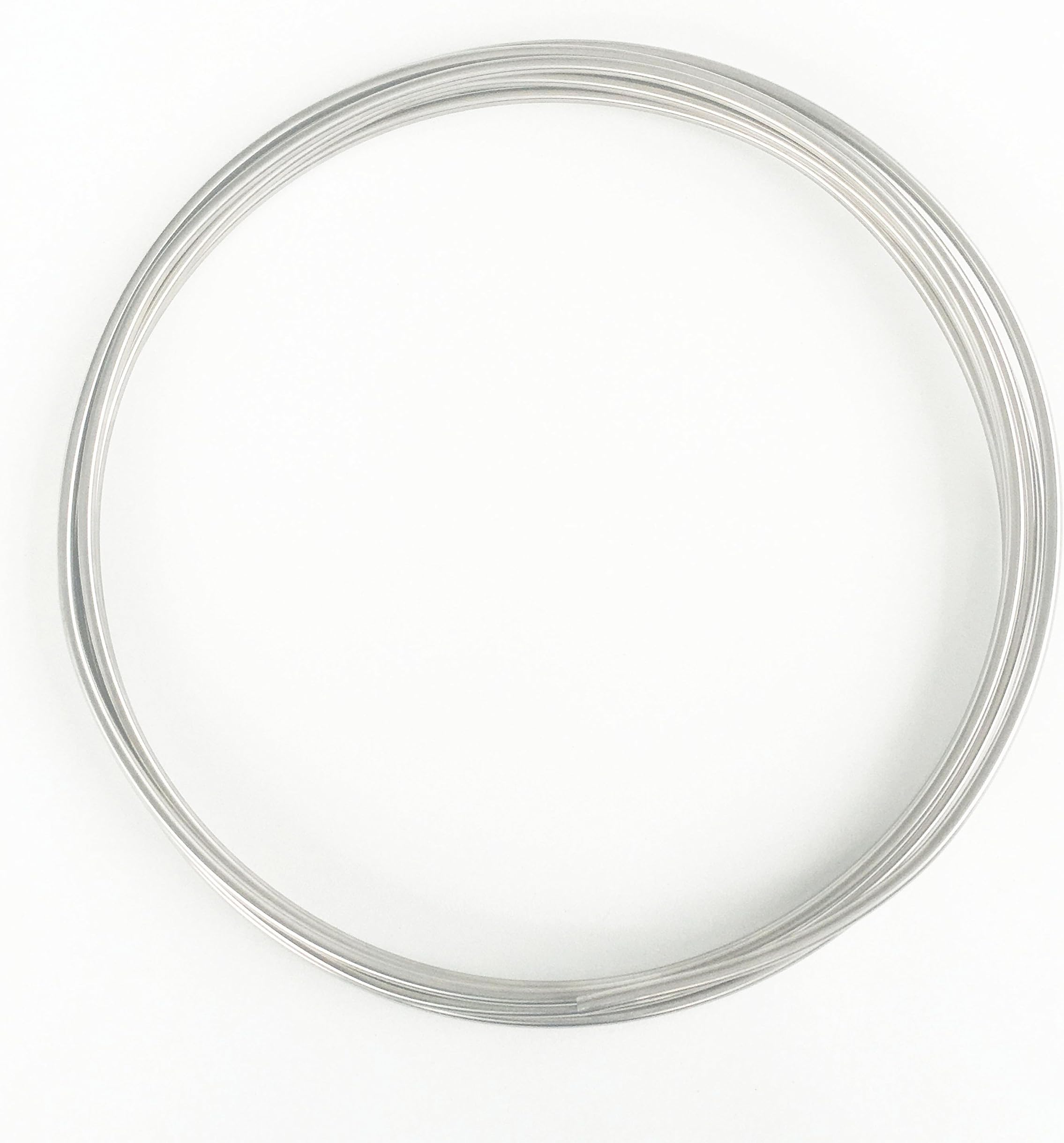 Marsflex 25' of 1/4" 304 Stainless Steel Coiled Tubing for Brake, Transmission and Fuel Lines