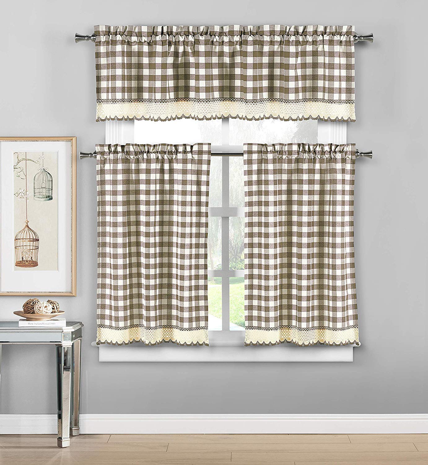 Best cotton kitchen curtains set