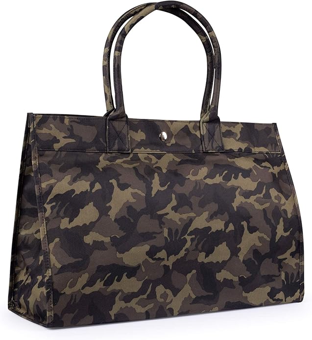 Camouflage Tote Bag Green Size XL Amazon.co.uk Shoes & Bags