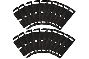 QUFA Door Hinge Shims, Filling Gaps in Interior Doors Adjusting The Spacing to Align Them, Used to Solve Problems Such As Door Air Leakage, Can Be Trimmed,3.5 Inch (10, 3.5 Inch Hinge Shims)