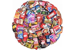 XQNB Random Lot of 30,50,100 pcs PVC Shoe Charms Different Food Candy and Drink Bottle Shoe Decoration