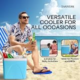 TANNESS 24L Cool Box Insulated Portable Ice Cooler for Outdoor Use view 4