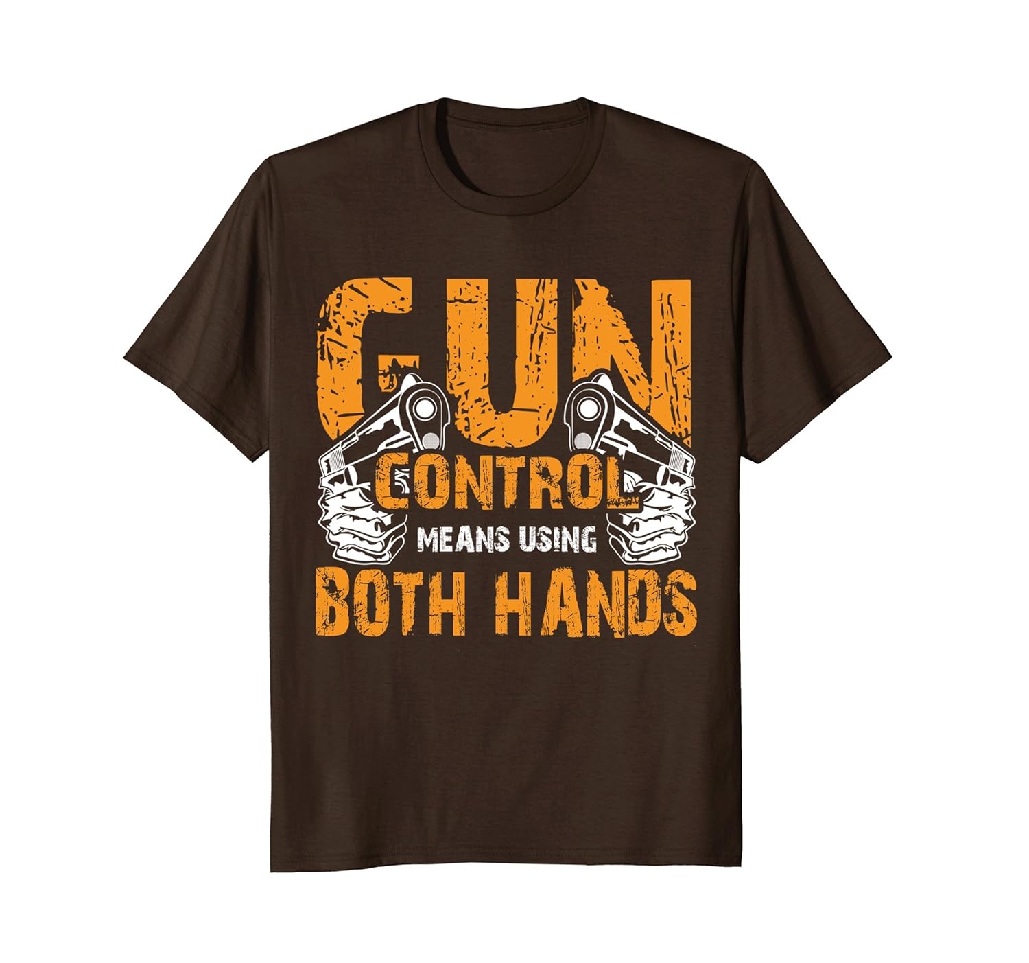 Gun Control Means Using Both Hands Shirt-anz