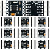 MTDELE 10Pcs DC Motor Driver Module Compatible with DRV8833 | 1.5A Dual H Bridge, DC Gear Motor Driver, Controller Board Module