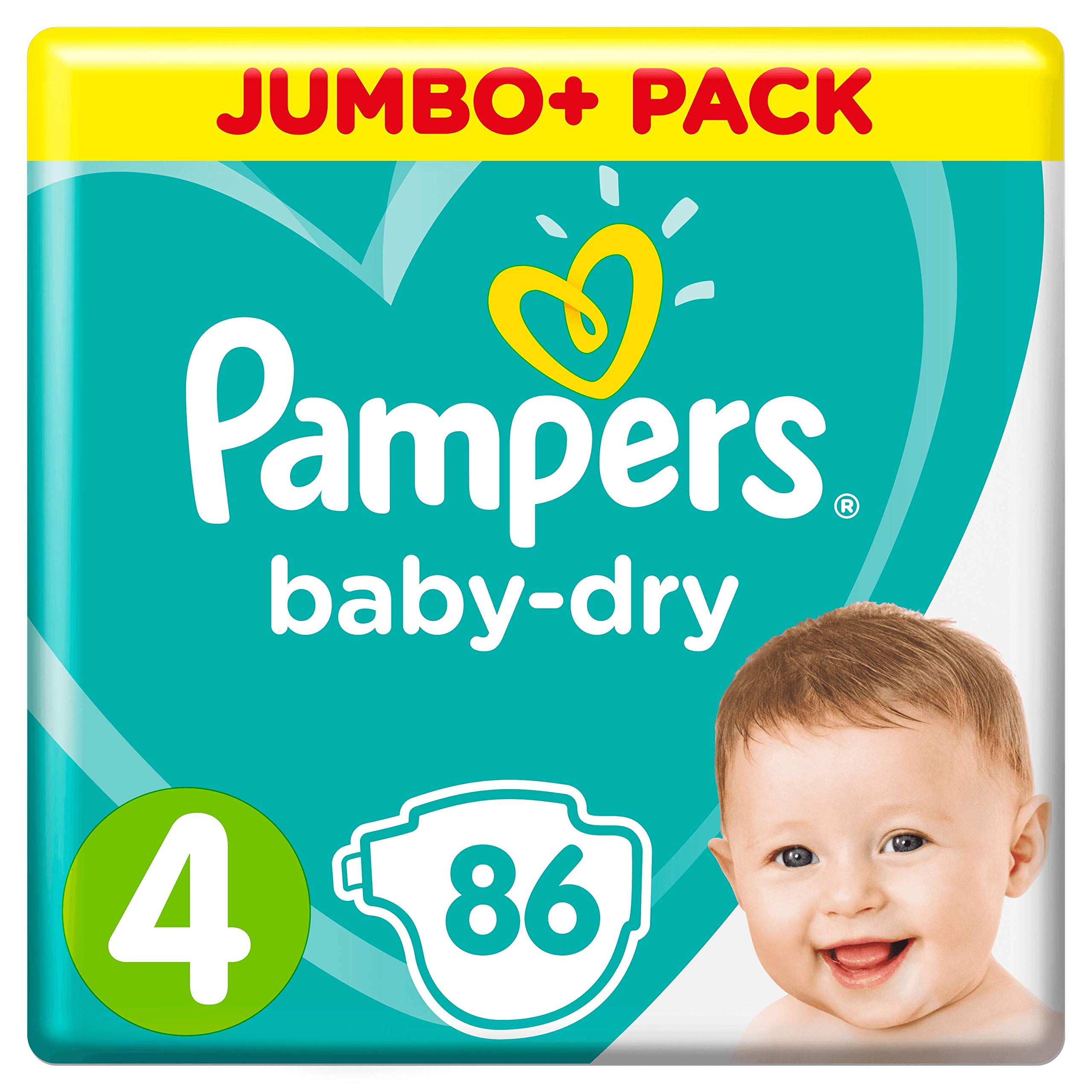 Pampers Size 4 Baby-Dry Nappies