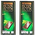 Moser Roth German Dark chocolate -- Mint (pack of 2)