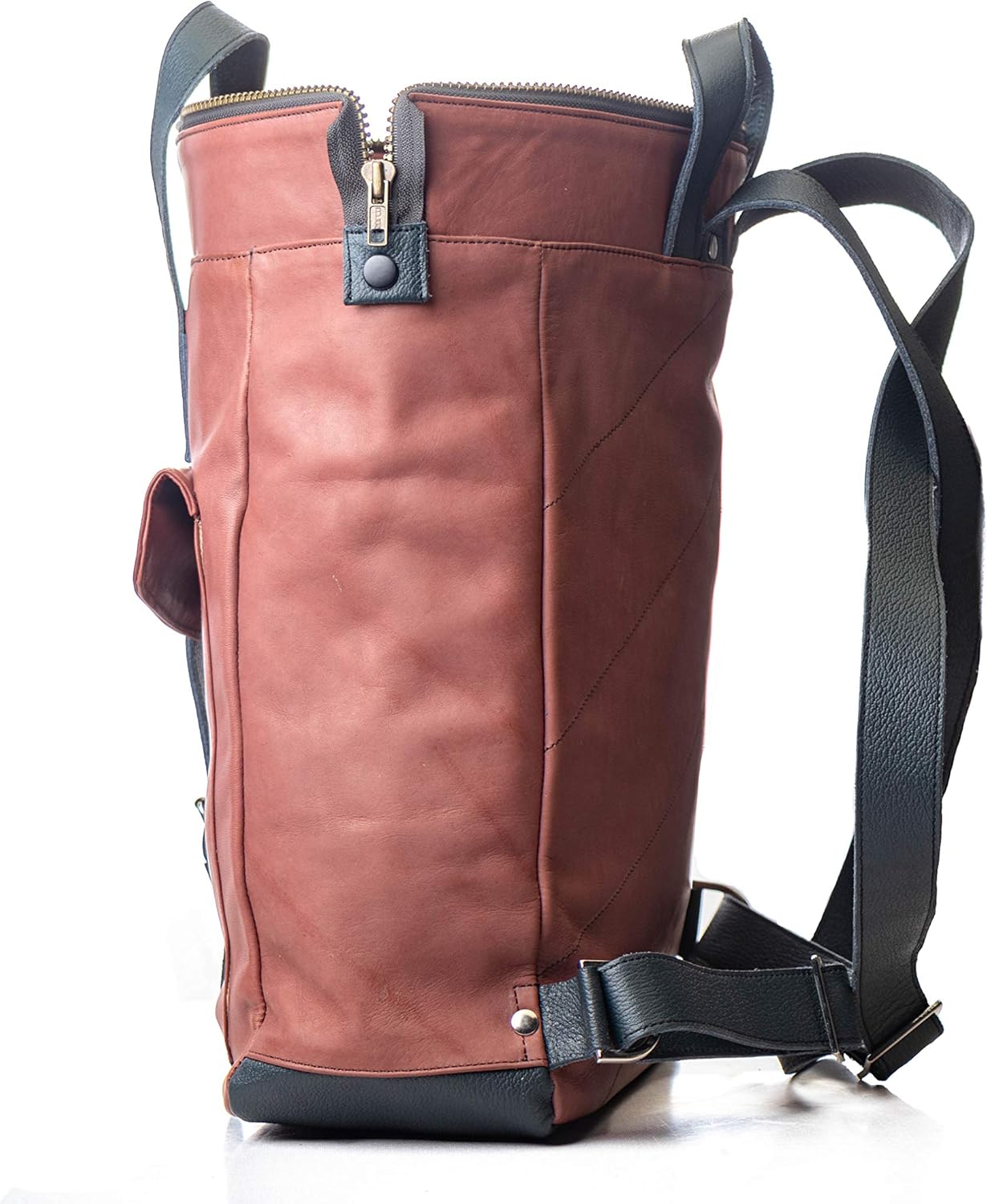 ORNA'S LEATHER ART | EDNA Everyday leather backpack for Women. Practical, Stylish and Spacious Women’s Bag. Real Leather in A Chic Backpack And Contemporary Design, (LIGHT BROWN): Shoes