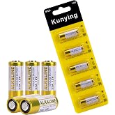 kunying A23 12V Alkaline Battery, 23A 12 Volt, 5 Pack Long Lasting | For Doorbells, Remote Controls &amp; Garage Door Openers. Compatible with MN21, LRV08, 23AE